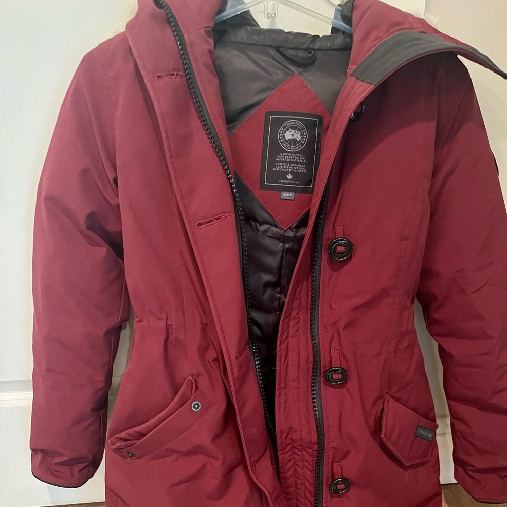 Canada goose Rossclair black label XS